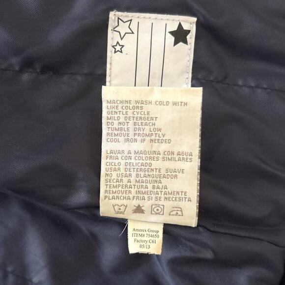 LONDON FOG Kids Unisex Navy Blue Classic Double-Breasted Fully Lined Peacoat 4T - Picture 4 of 8